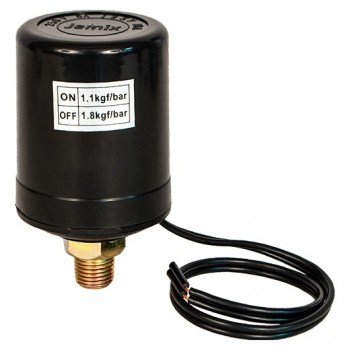 Реле давления вод насоса 1,0/1,8кгс/см2 наруж резьба серый